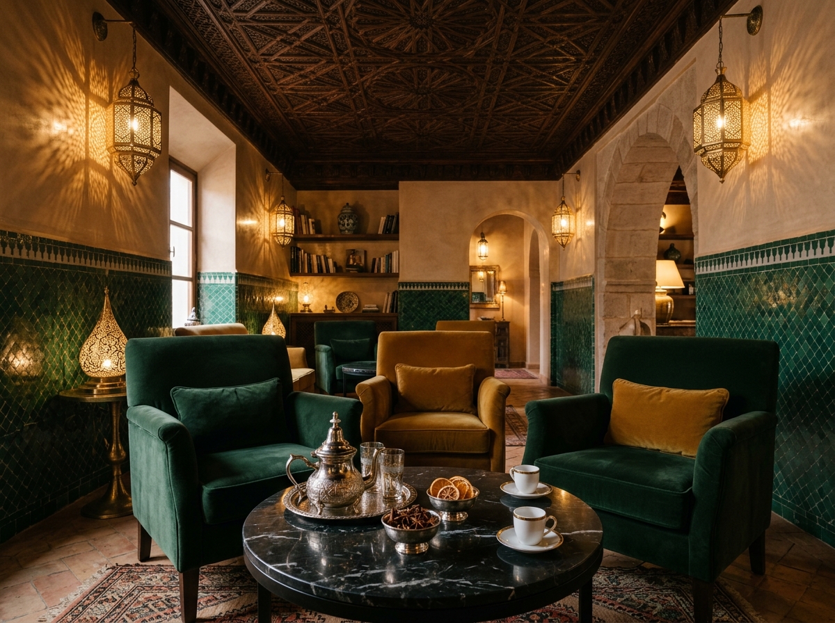 Le Salon Zellige & Cèdre
